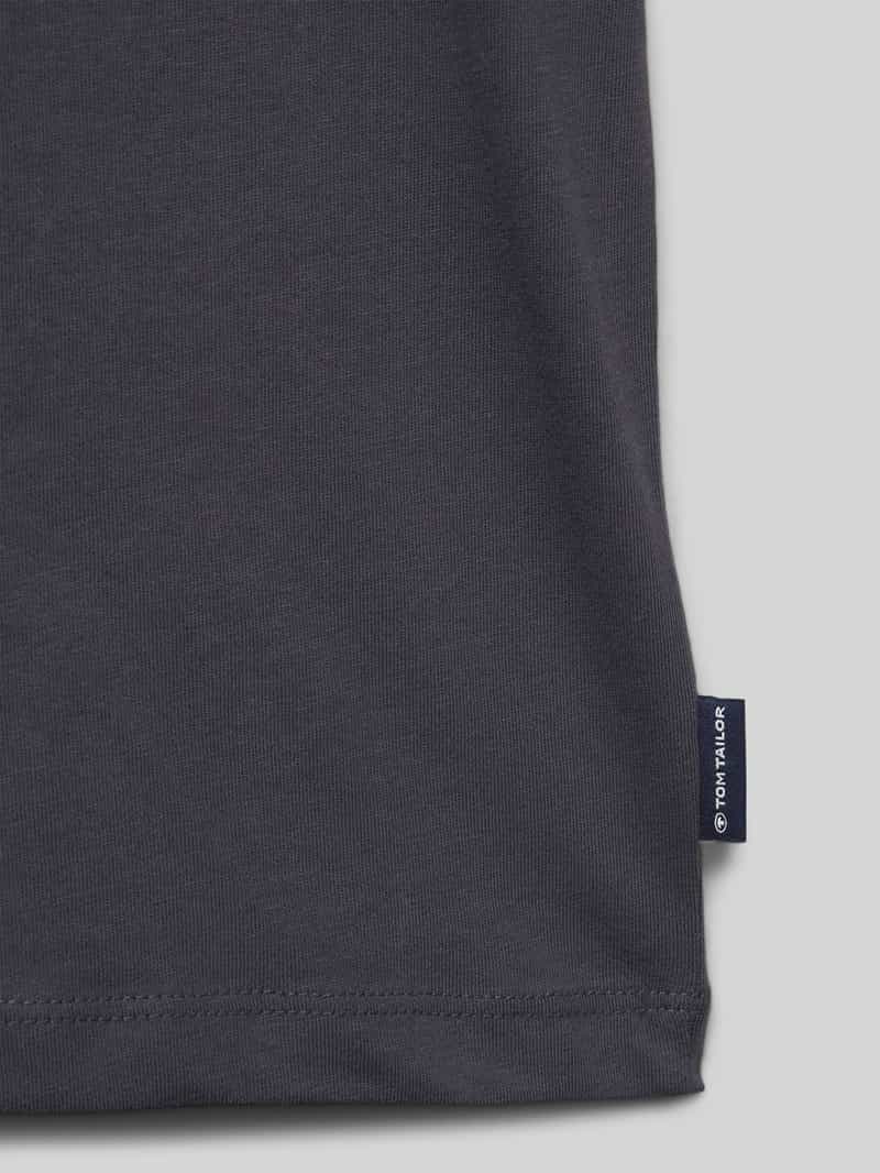 Tom Tailor Regular fit T-shirt van puur katoen
