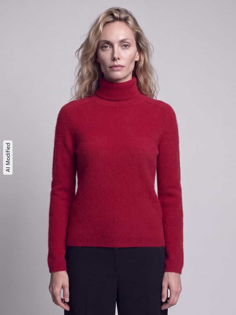 MM by Max Mara relaxed fit pullover van mix van wol en kasjmier model 'CARIOCA'