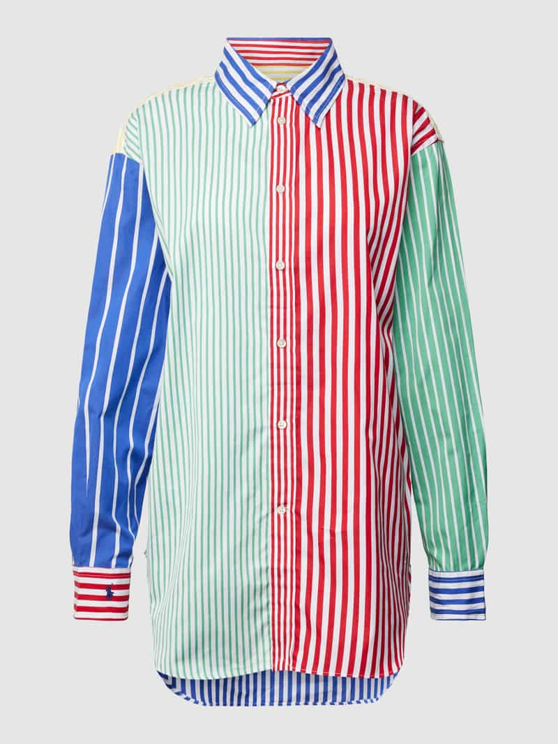 Polo Ralph Lauren Overhemdblouse in colour-blocking-design