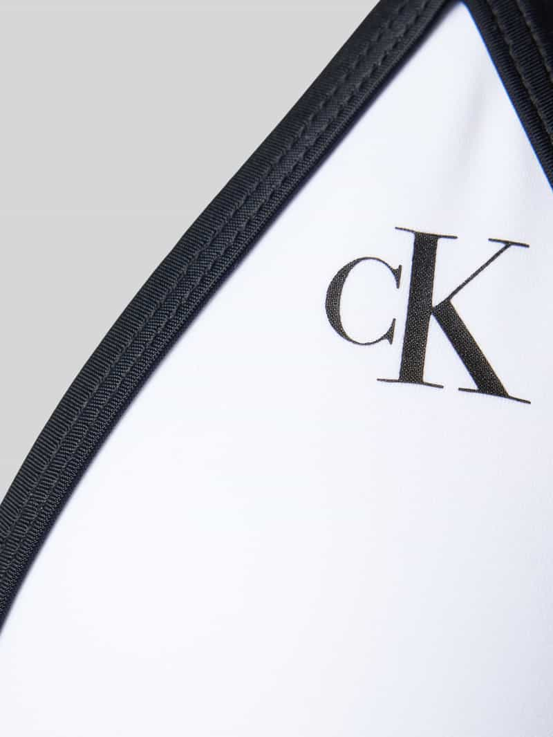 Calvin Klein Underwear Bikinitop met labelprint