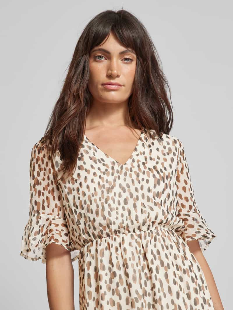 Vero Moda Mini-jurk met all-over motief model 'SMILLA'