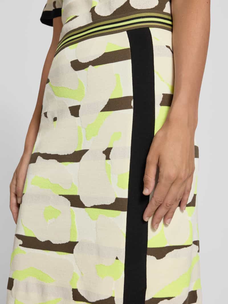 Marc Cain Midirok met viscose en elastische band