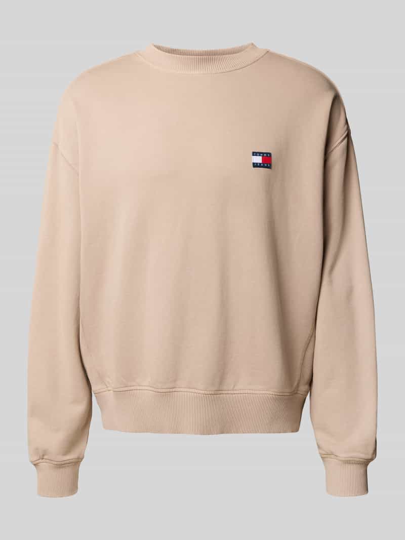 Tommy Jeans Regular fit sweatshirt van puur katoen