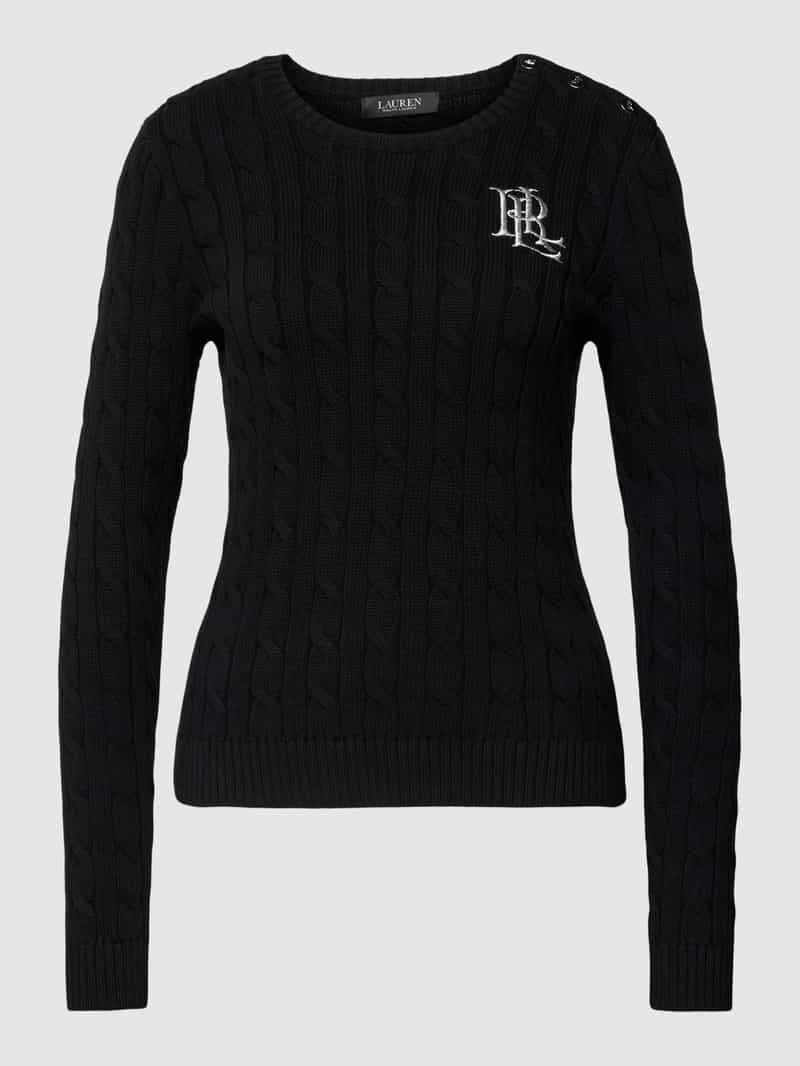 Lauren Ralph Lauren Gebreide pullover met kabelpatroon