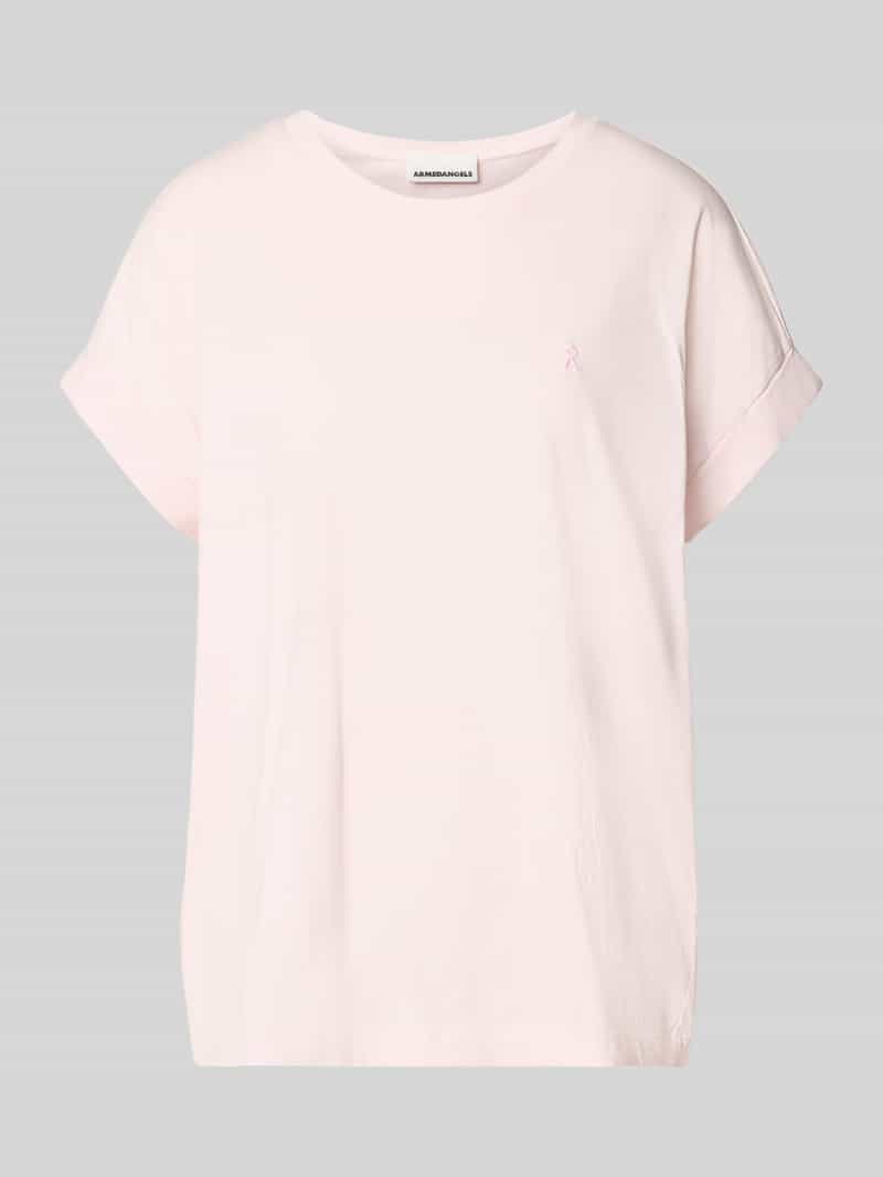 Loose fit t-shirt van puur katoen model 'IDAARA'