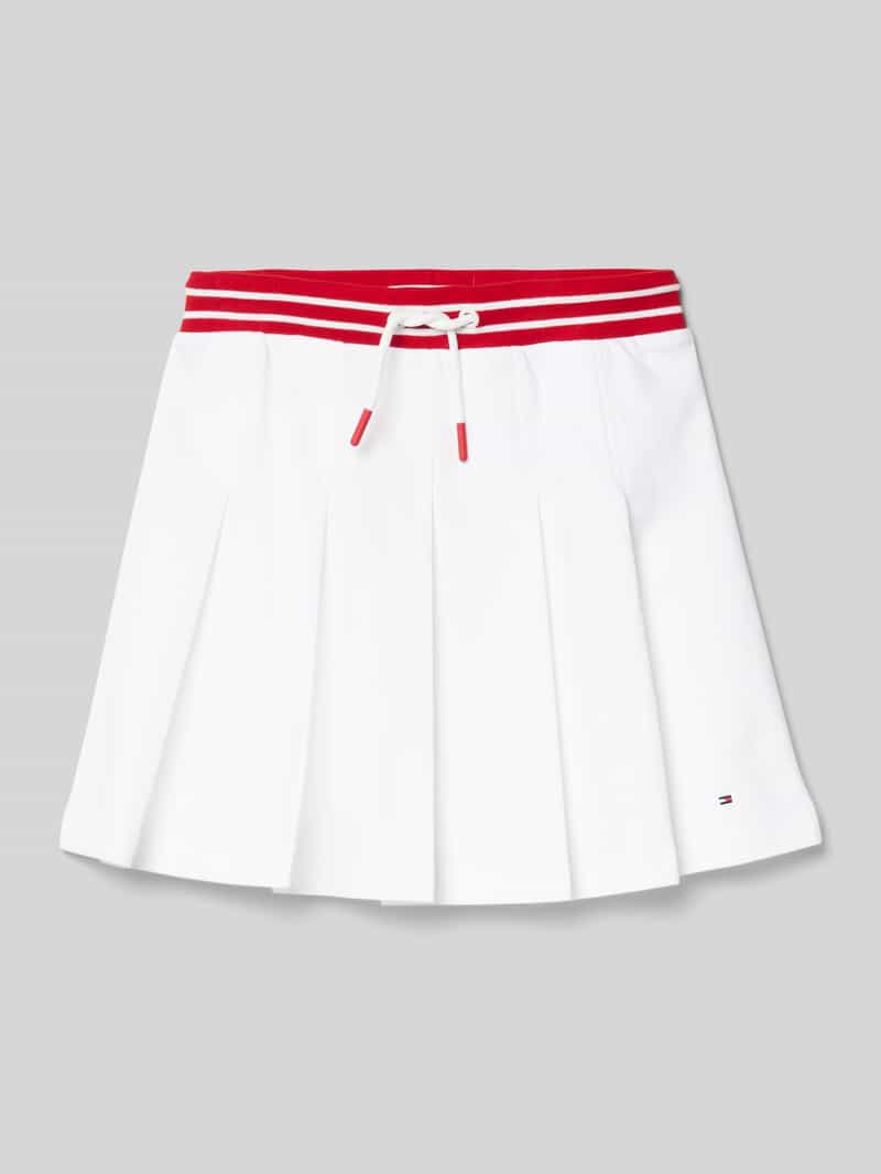 Tommy Hilfiger Teens Sweatrok met platte plooien