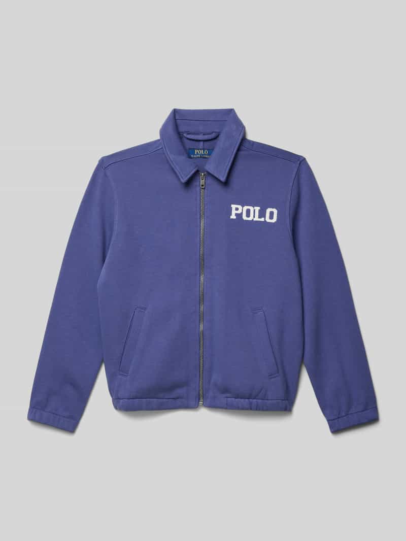 Polo Ralph Lauren Teens Sweatjack met platte kraag