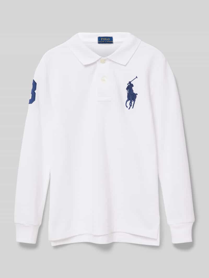 Polo Ralph Lauren Teens Slim fit poloshirt met logostitching