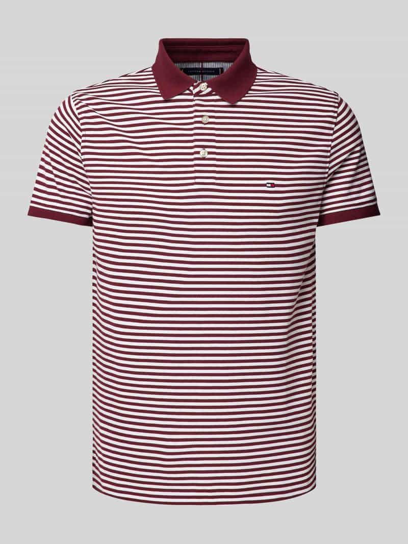 Tommy Hilfiger Slim fit poloshirt met logostitching