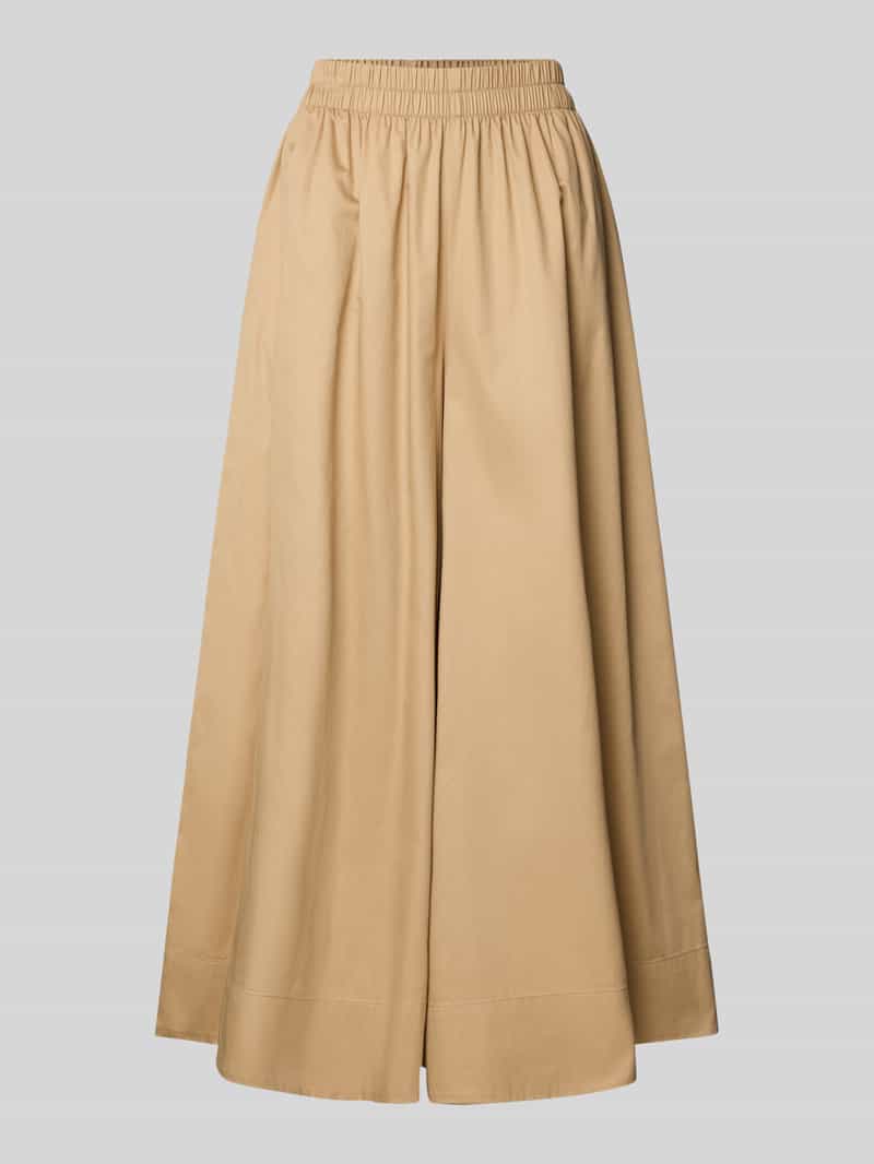 Christian Berg Woman Broek met wijde pijpen en elastische band