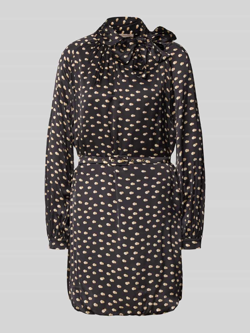 RINASCIMENTO Cocktailjurk met opstaande kraag