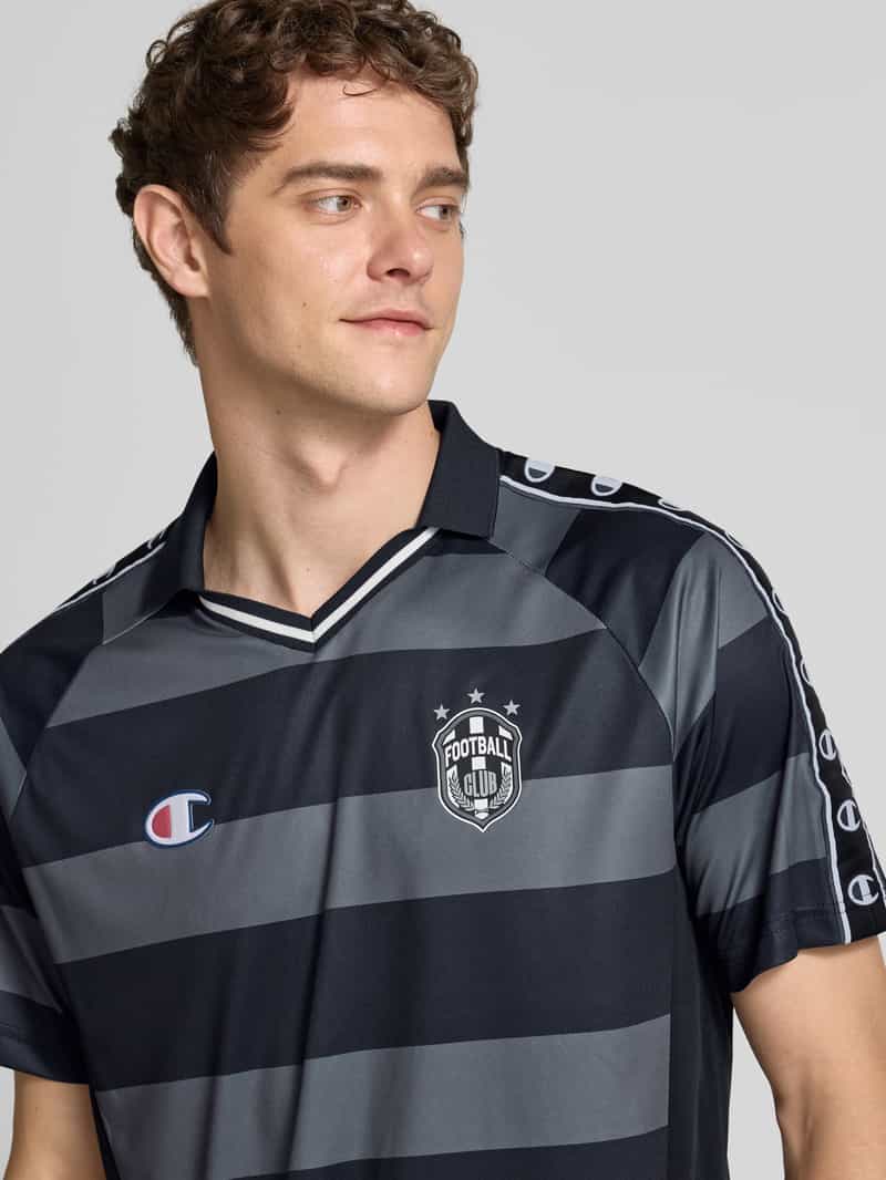 Champion T-shirt met polokraag