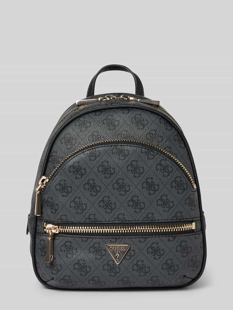 Guess Rugzak met all-over logoprint, model 'Manhattan'