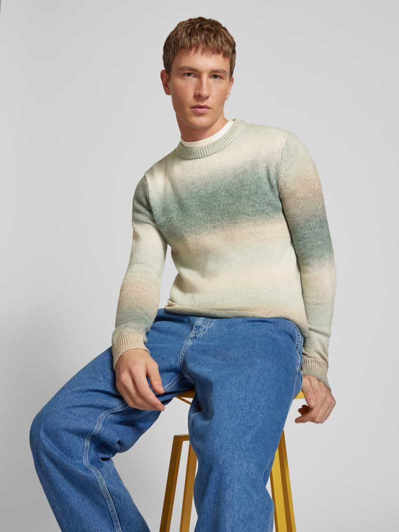 Only & Sons Gebreide pullover met ribboorden model 'TIMBER'