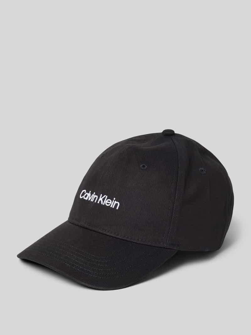 CK Calvin Klein Baseballpet met logostitching model 'Baseball'