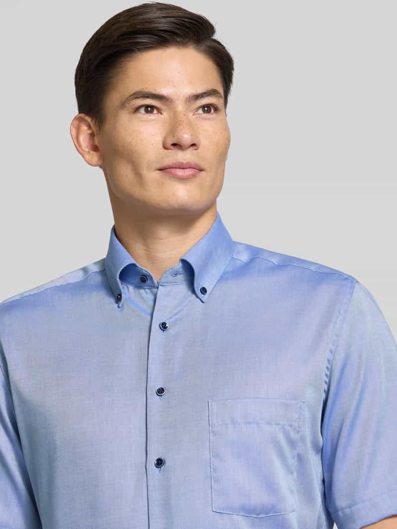 Eterna Comfort fit zakelijk overhemd met button-downkraag