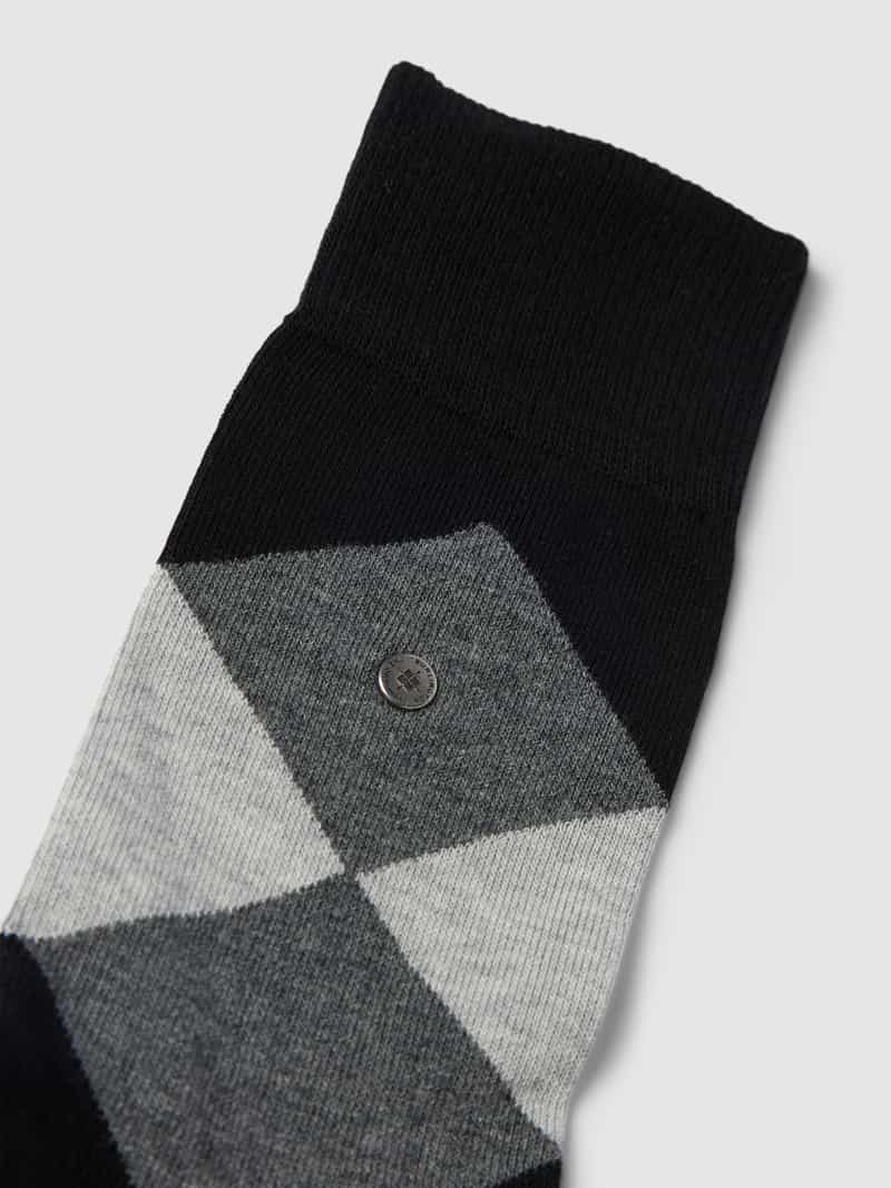 Burlington Sokken met all-over motief model 'Clyde'