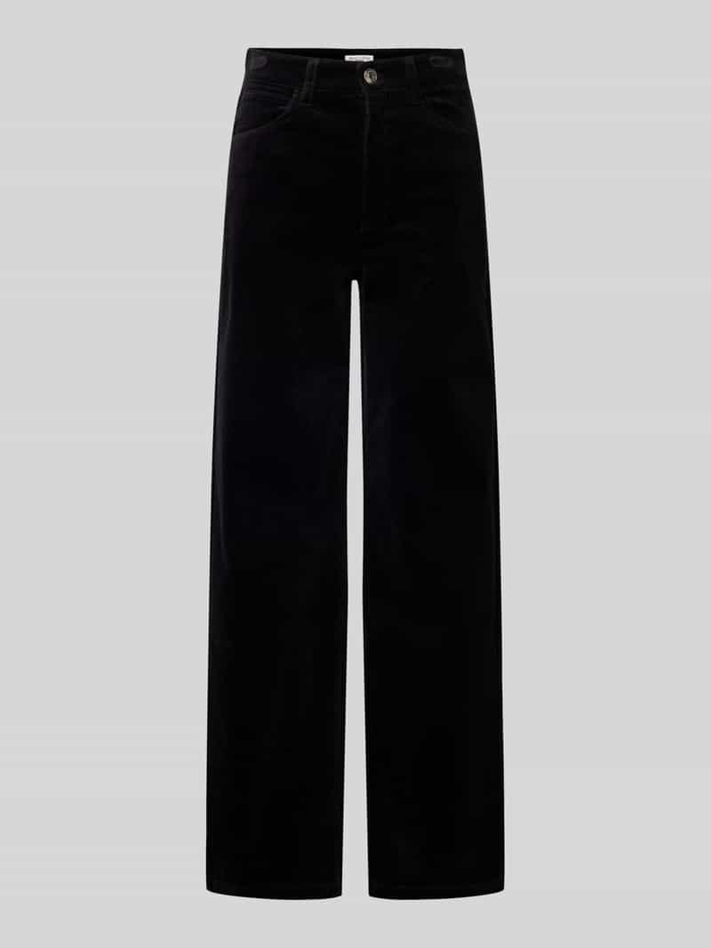 Marc O'Polo DENIM Wide leg corduroy broek in 5-pocketmodel