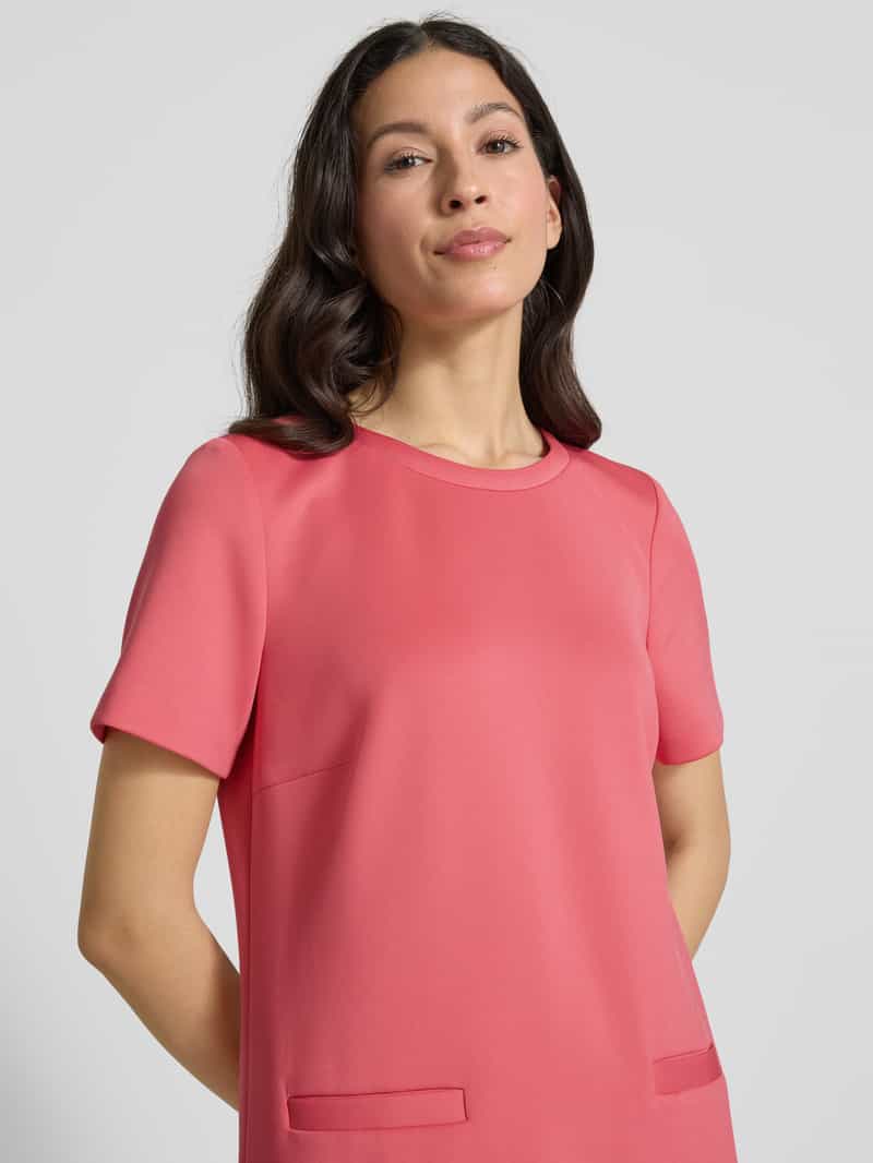 Christian Berg Woman Selection Knielange jurk met ronde hals