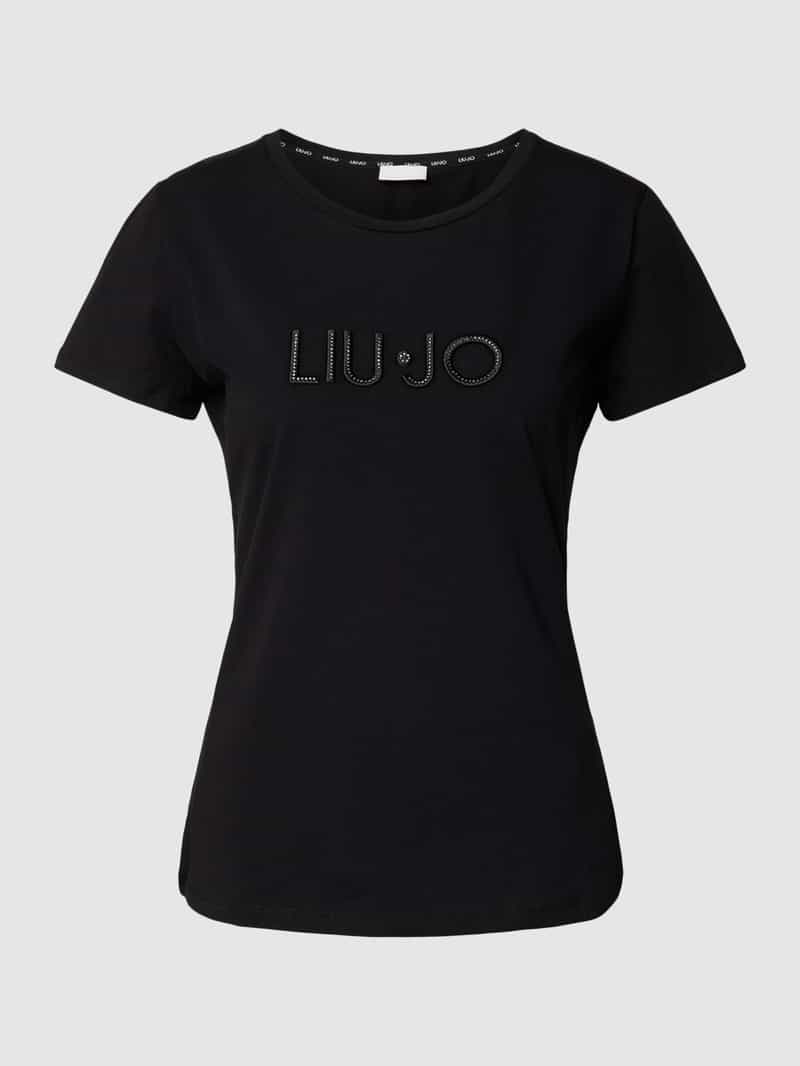LIU JO SPORT T-shirt met siersteentjes