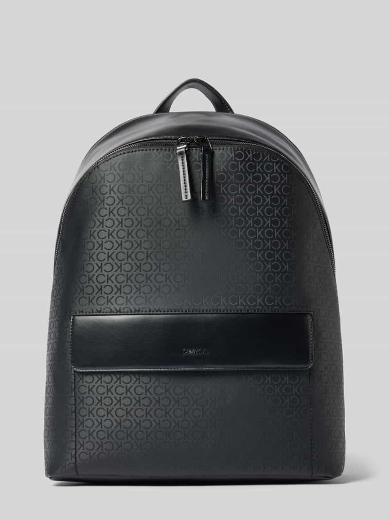 CK Calvin Klein Rugzak met labelapplicatie model 'CK SLEEK'