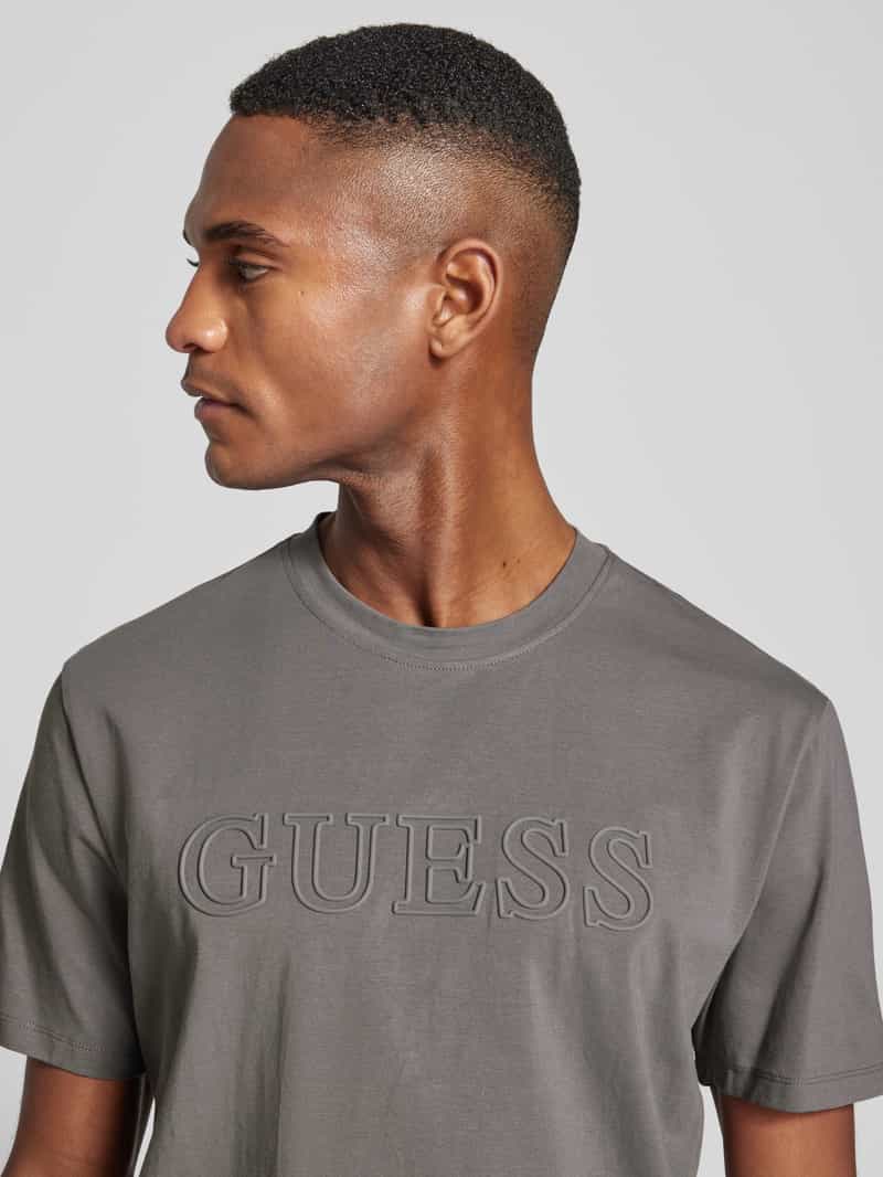 Guess Activewear T-shirt met labelprint model 'ALPHY'