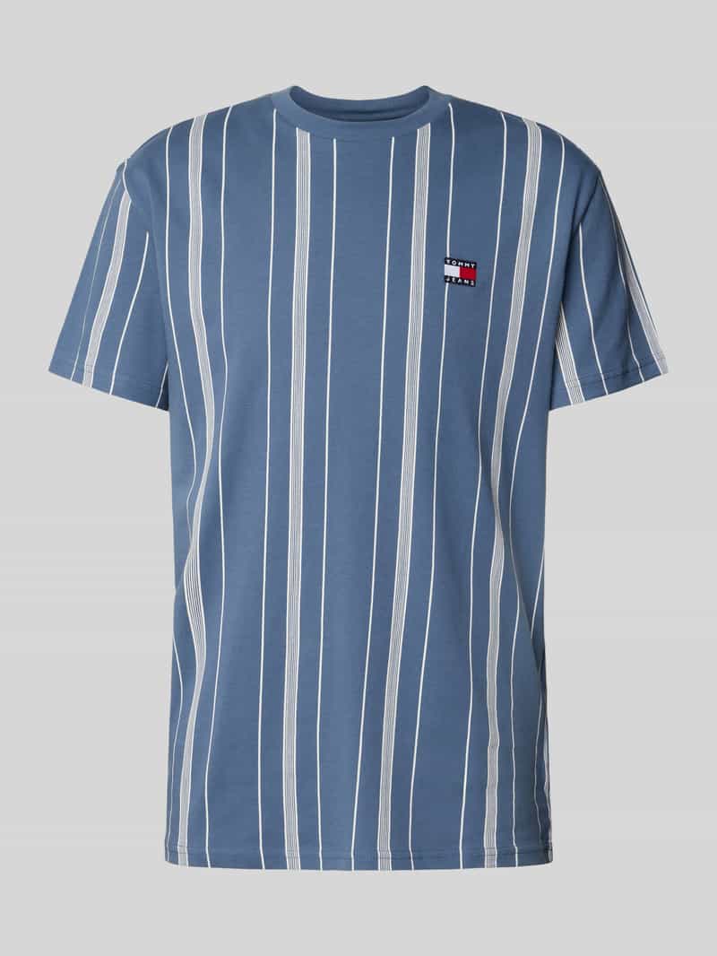 TOMMY JEANS T-shirt TJM REG VERT STRIPE SS TEE
