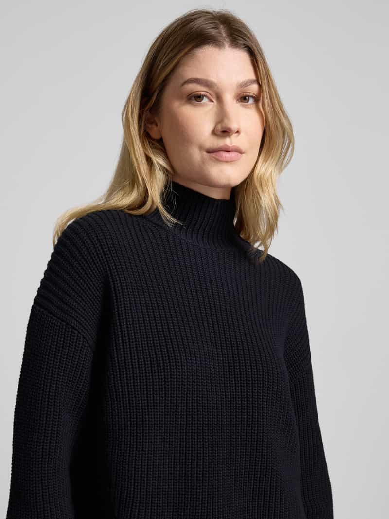 Marc O'Polo Loose fit gebreide pullover van zwaar puur biologisch katoen