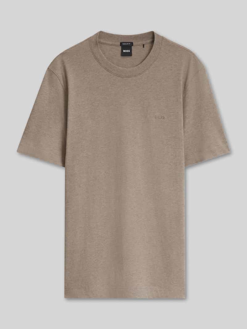 Boss T-shirt met ronde hals