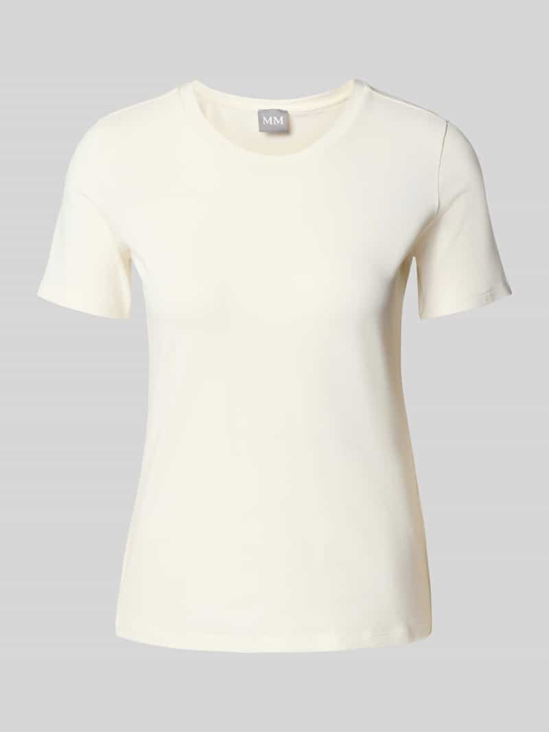 MM Regular fit T-shirt van puur katoen model 'MULINO'