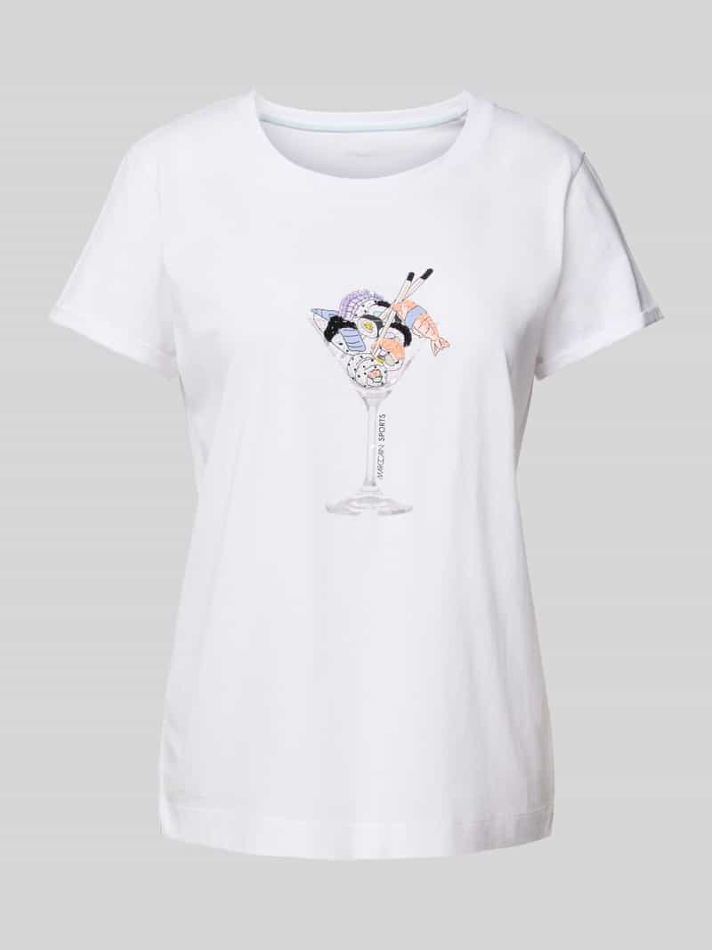 Marc Cain T-shirt met motiefprint