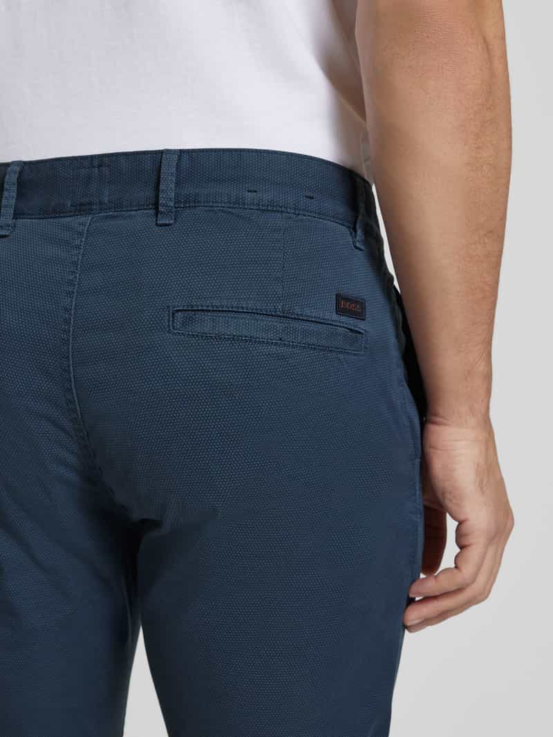 Boss Orange Slim fit chino met achterzakken