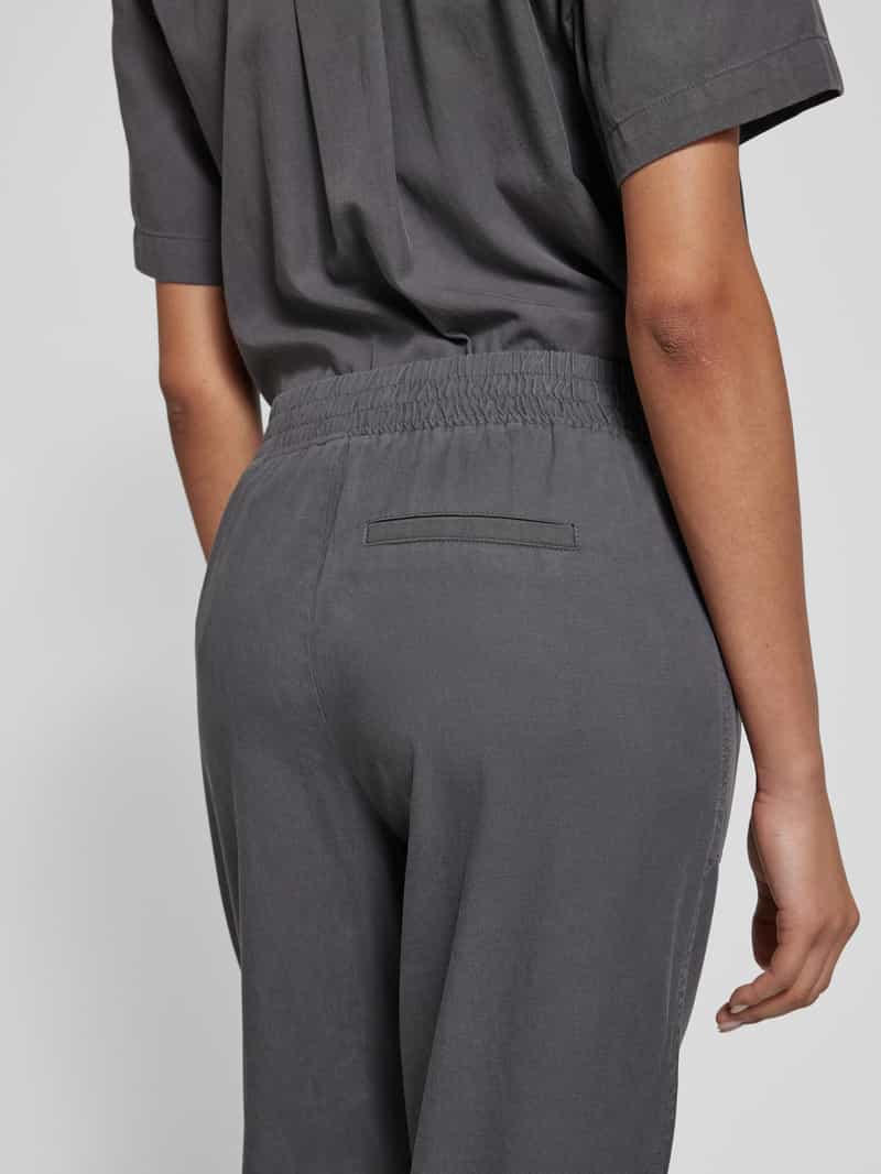 Jake*s Casual Stoffen broek met elastische band