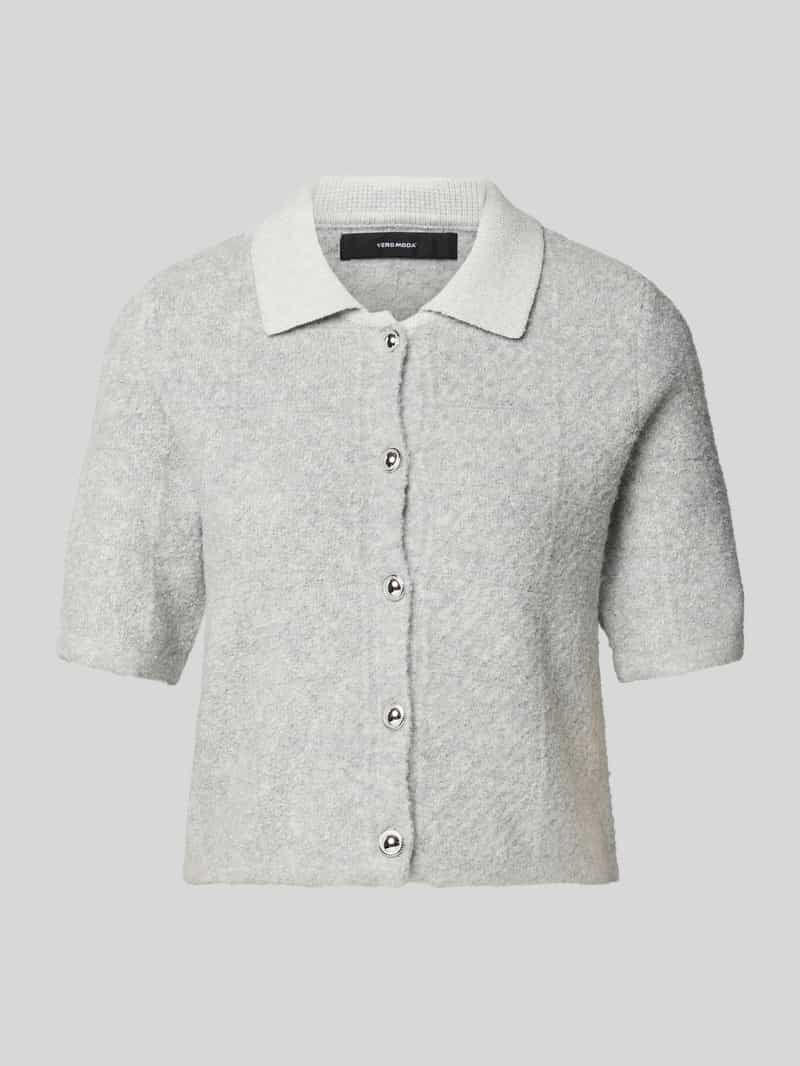 Vero Moda Regular fit gebreid jack met sierknopen model 'DIANA'