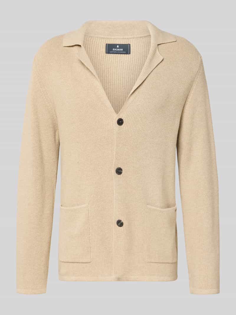 RAGMAN Vest met knoopsluiting