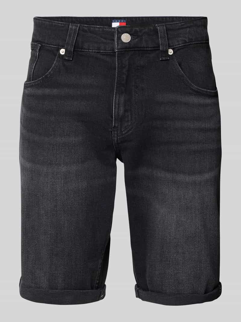 Tommy Jeans Slim korte jeans van een mix van katoen en elastaan