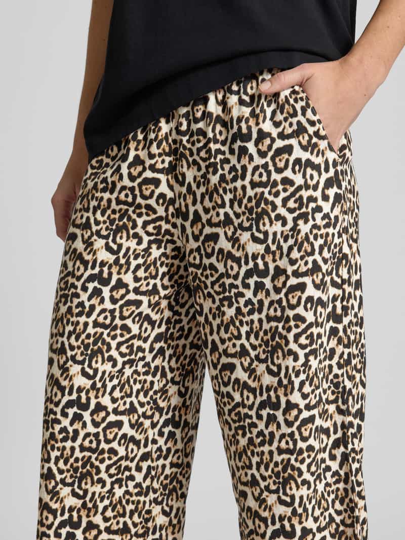 b.Young Linnen broek met elastische band model 'FALAKKA'