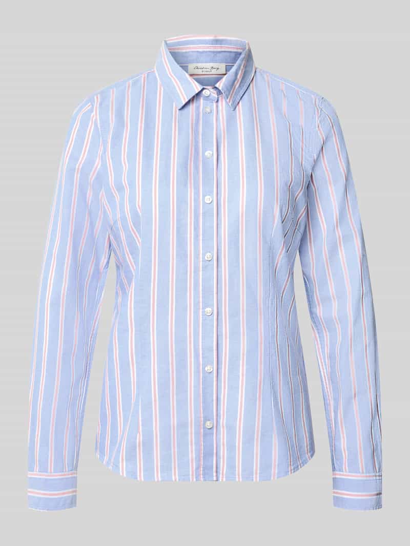 Christian Berg Woman Longline blouse met afgeronde zoom