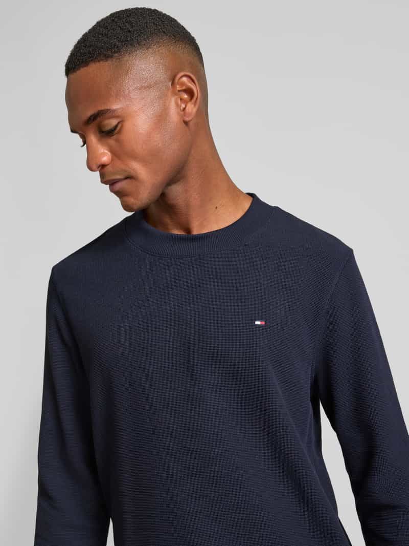 Tommy Hilfiger Regular fit shirt met lange mouwen en katoen