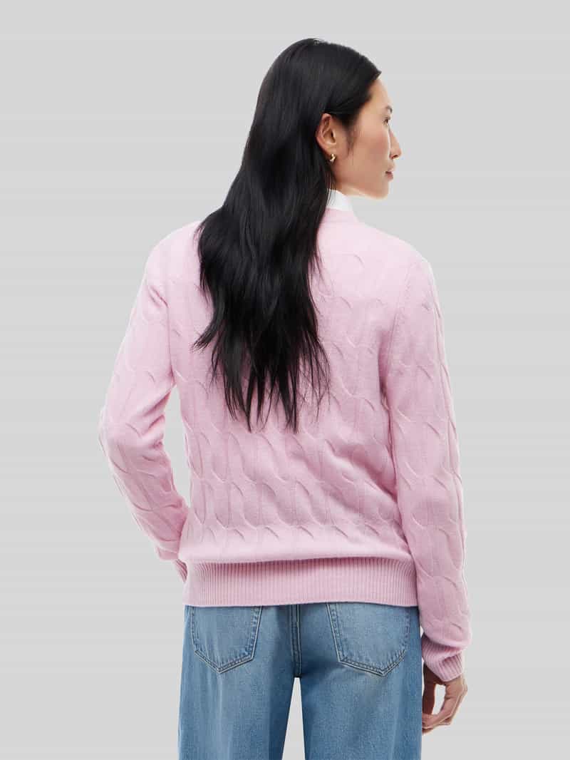 Tommy Hilfiger Regular fit pullover van pure wol