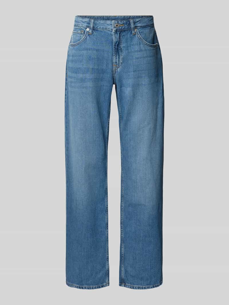 Pepe Jeans Wide leg jeans van een mix van katoen en lyocell model 'NICKY'
