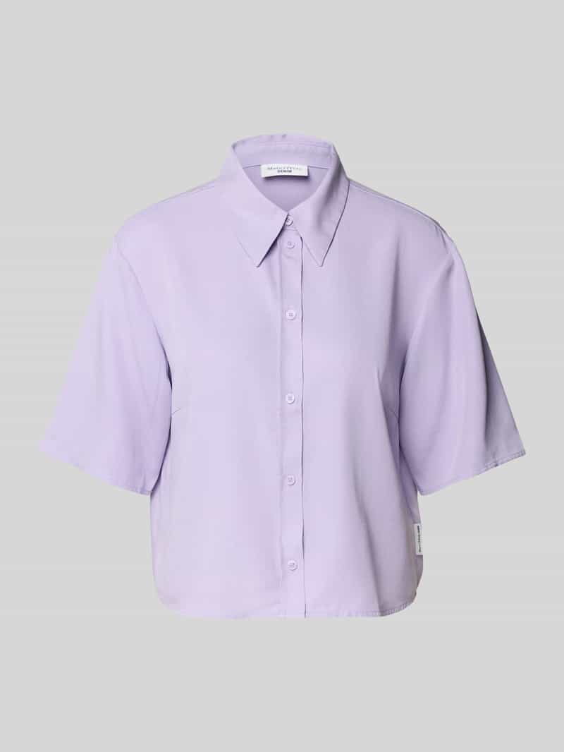 Marc O'Polo DENIM Korte overhemdblouse met knoopsluiting