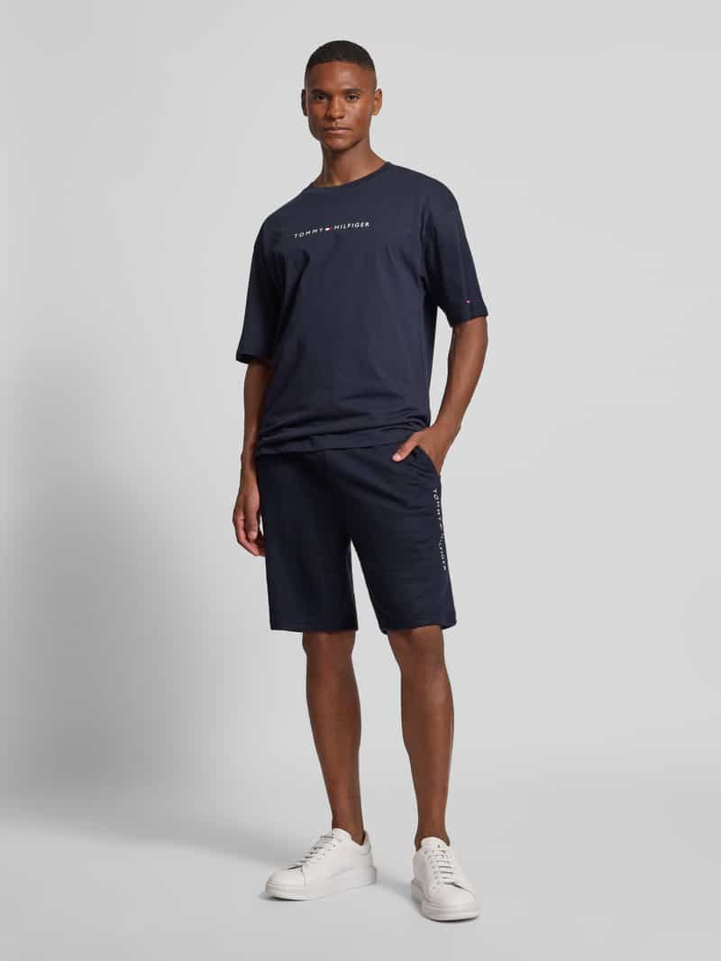 Tommy Hilfiger pyjamatop donkerblauw, foto 6