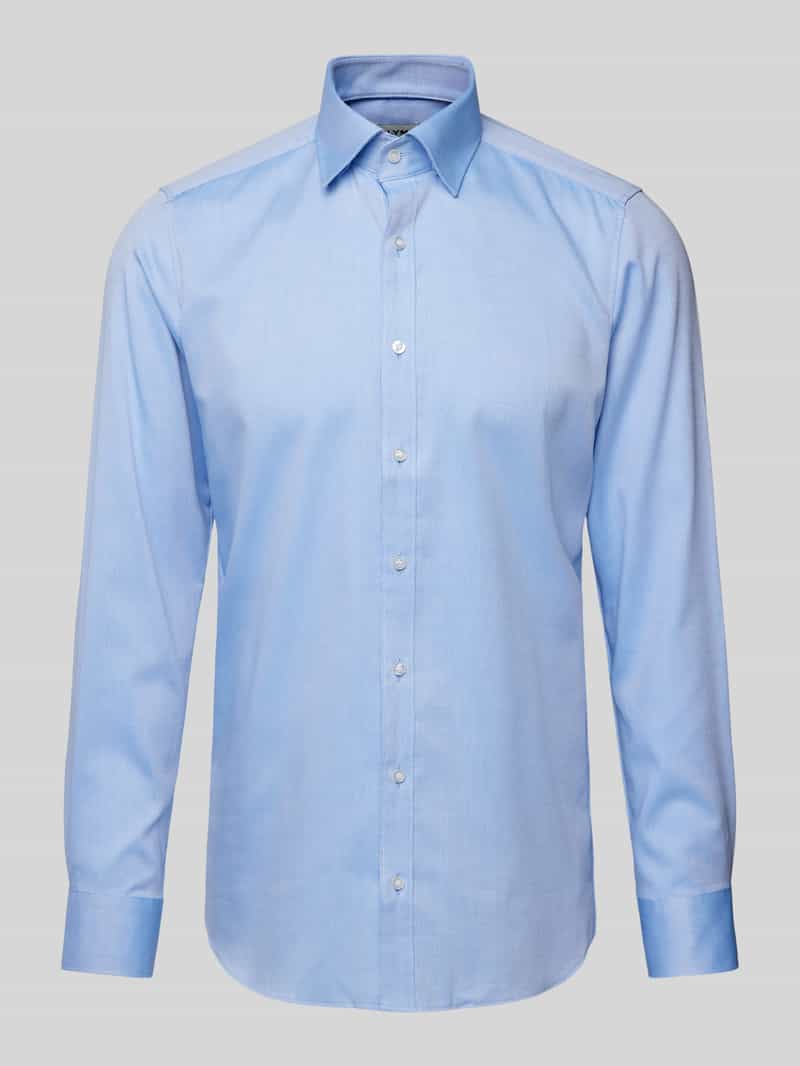 OLYMP Level Five Slim fit zakelijk overhemd met effen structuur