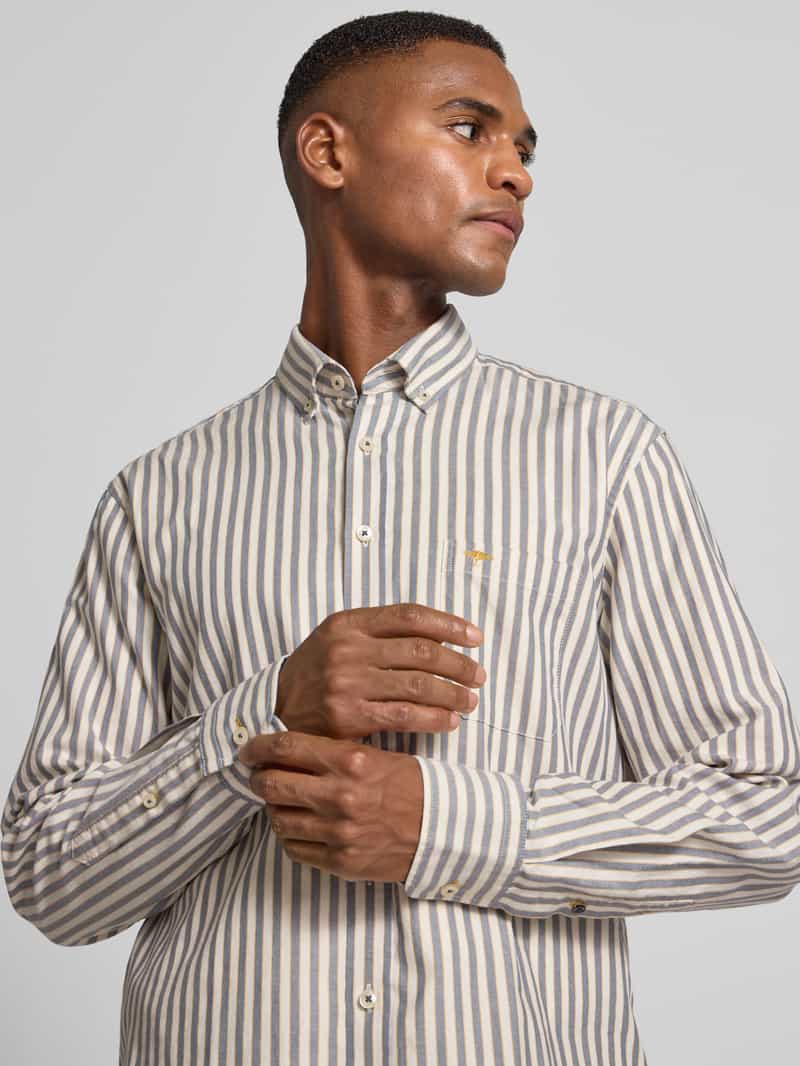 FYNCH-HATTON Regular fit vrijetijdsoverhemd met button-downkraag
