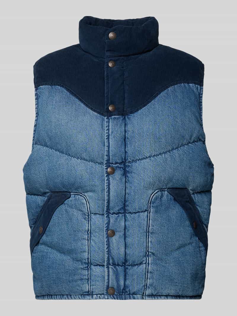 Levi's Regular fit bodywarmer in denimlook model 'Wild West'