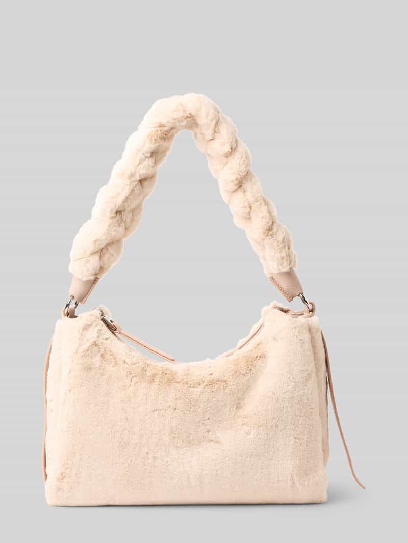 Coccinelle Handtas met draagband in gevlochten look model 'Boheme'