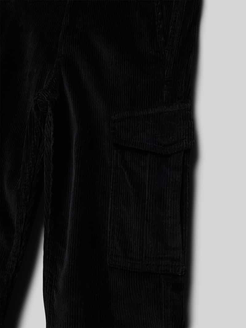 jack & jones Regular fit corduroy broek met cargozakken model 'KANE'
