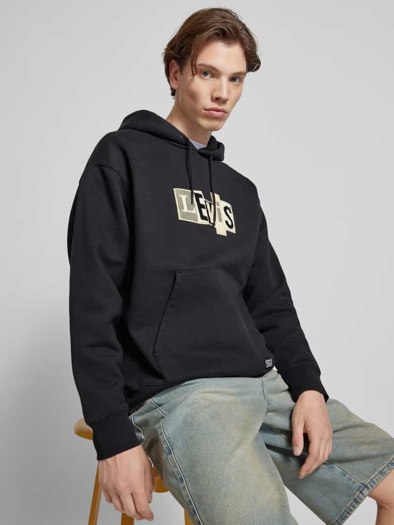Levi's Hoodie met labelpatch model 'SKATE'