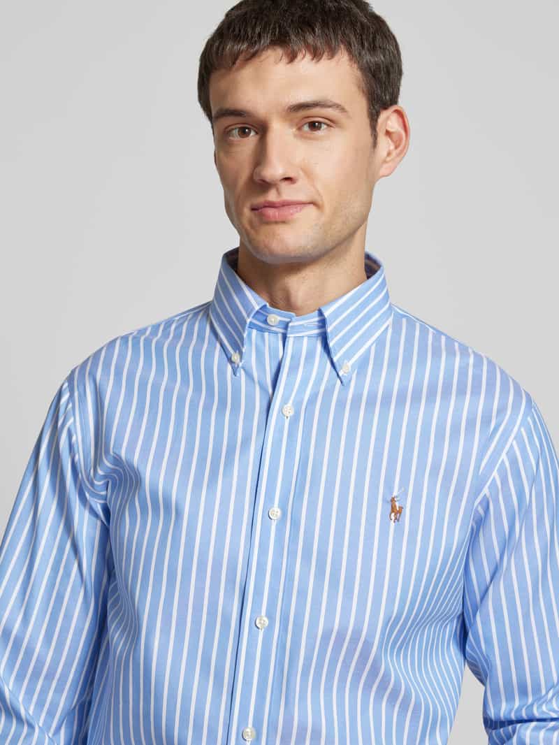 Polo Ralph Lauren Custom fit zakelijk overhemd met button-downkraag